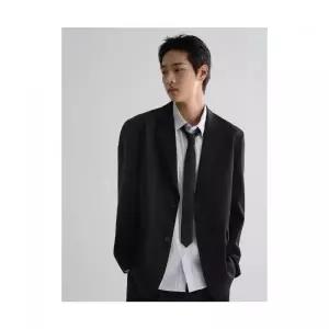 에잇세컨즈 8SECONDS 릴렉스핏 셋업 재킷 블랙 456211MME5 335819