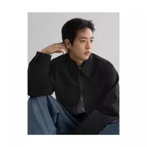에잇세컨즈 8SECONDS 포멀 칼라넥 블루종 블랙 456239MME5 335329