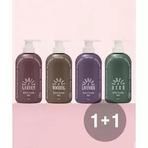 ODID [2개세트] 밀크인세라 퍼퓸 바디워시 500ml+500ml 2262463