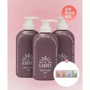 ODID [1,500ml]밀크인세라 퍼퓸 바디워시 플로리스트가든 500ml+500ml+500ml+(증정)샴푸4종샤쉐 2262475