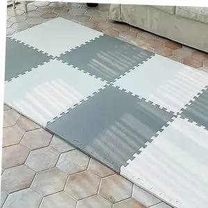 놀이방퍼즐매트 방수 마블 퍼즐매트 4개입 논슬립 층간소음 60x60cm