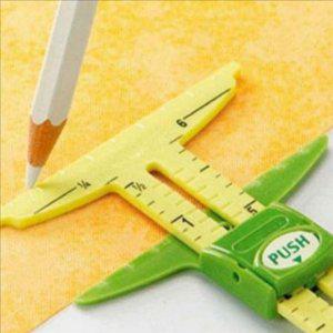 재단자 재봉 눈금자 퀼트용 바느질 눈금자 수선용 퀼팅 자 세트