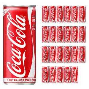 코카콜라 업소용 슬릭 245ml 24캔