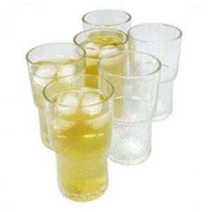 라운지 물컵 350ml 술잔 텀블러 6P 글라스 투명 쥬스컵 유리 맥주잔