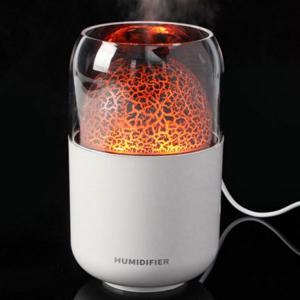 가습기 무드 데스크가습기 250ml 미니가습기 볼케이노 무드등 USB