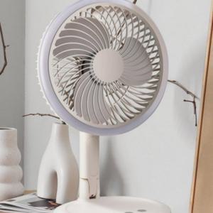 접이식 LED 저소음 탁상용 에어 서큘레이터 선풍기