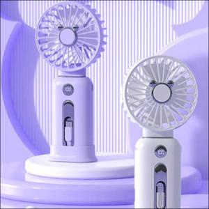 휴대용 핸디 손선풍기 손풍기 보조배터리 겸용 분리가능 대용량 배터리