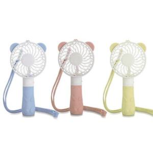 여름 키즈 미니 핸드 휴대용 곰돌이 손선풍기