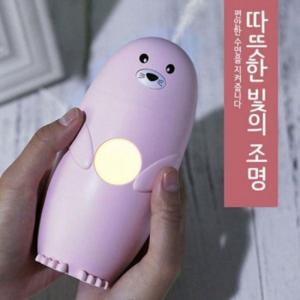 캐릭터 LED 침실 가습기 동물 USB 촉촉한 귀여운