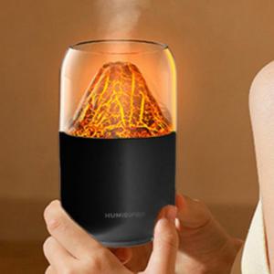 볼케이노 USB 무드등 가습기 250ml 휴대용 미니가습기