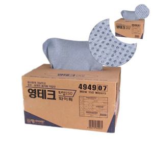 흡수패드 와이퍼타올 산업용휴지 크린룸와이퍼 기름흡착포 산업용 와이퍼 350x415mm 150매