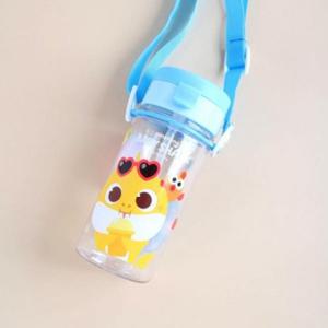 아기상어 흘림방지 실용적인 빨대물통 350ml
