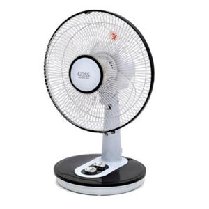블랙 데스크 선풍기 소형 좌식 30cm 날개