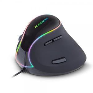 플레오맥스 MO-ER600 RGB 저소음 버티칼 인체공학 마우스