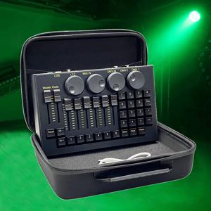 새로운 미니 명령 날개 조명 컨트롤러 MA2 버전 소프트웨어 무대 파티 PC DMX 콘솔 Dj 디스코 웨딩 조명 USB 전원