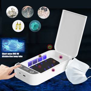 전기 UV 살균기 아로마 테라피 상자 다기능 휴대 전화 무선 충전기 소독 항균 기계