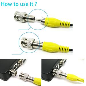 2pcs/5pcs/10pcs BNC 남성 커넥터에서 RCA 여성 커넥터로 감시 시스템 비디오 CCTV 카메라용 어댑터