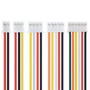 10PCS JST PH2.0 PH 2.0mm 와이어 케이블 커넥터 2/3/4/5/6/7/8/9/10/12 핀 2.0MM 피치 플러그 10CM/20cm/30CM 와이어 길이 26AWG