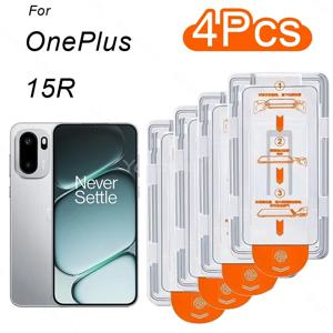 Oleophobic 코팅 먼지 없는 화면 보호 유리 OnePlus 15 R 유리 쉬운 설치 OnePlus 15 강화 유리 OnePlus 15