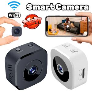 미니 보안 카메라 프로 4K 풀HD WiFi 감시(양방향 오디오 모션 감지 적외선 야간 투시경 보안 캠 포함)