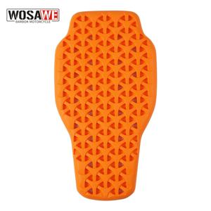 WOSAWE CE 인증 오토바이 등 보호대 범용 오토바이 무릎 보호대 부드러운 오토바이 재킷 삽입형 아머 장비