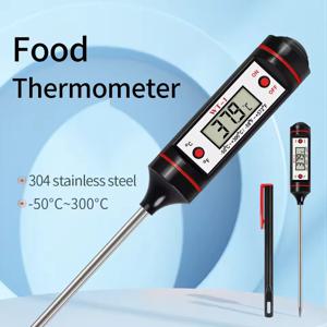 -50-300 ℃   디지털 식품 온도계 고기용 주방 요리 물 우유 식품 프로브 온도계 BBQ 전자 오븐 도구