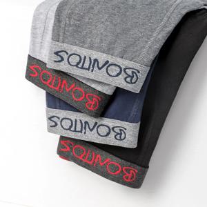 4pcs 남자 속옷 코튼 복서 반바지 섹시한 속옷 슬립 망 Boxershorts 남자 팬티 팩 브랜드