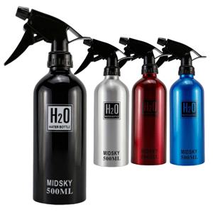 500ml 스프레이 병 리필 형 안개 병 디스펜서 미용 빈 병 살롱 알루미늄 물 수 이발사 도구 도매