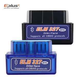 ELM327 V2.1 블루투스 OBD2 자동차 스캐너 코드 리더 진단 도구 엔진 점검 스캔 자동차 결함 감지기 미니 타입