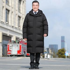 따뜻한 패션 겨울 자켓 남성 다운 코트 파카 남성 의류 화이트 구스 다운 자켓 패딩 자켓 롱 패딩 HWY308