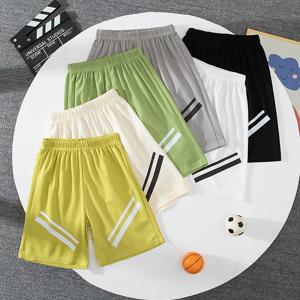 여름 어린이용 멀티 컬러 속건성 캐주얼 반바지 1/3세트, 남아 및 여아용 다용도 스포츠 5부 바지