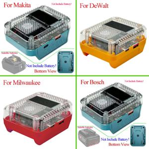 M18 충전기 USB Type-C 보조베터리 Max138W 용 밀워키 용 Bosch 용 DeWalt 20V 용 Makita 18V 용 리튬 배터리 케이스 어댑터