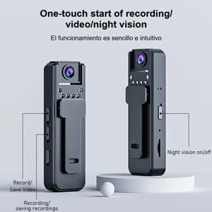 새로운 A8 HD 1080P 미니 카메라 휴대용 디지털 비디오 보안 카메라 레코더 경찰 캠 적외선 야간 투시경 긴 배터리 수명