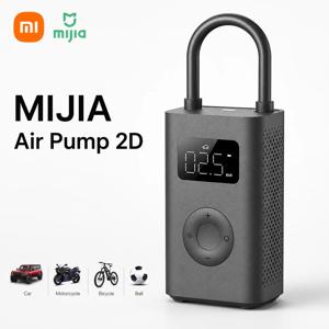 Xiaomi Mijia Air Pump 2D, 휴대용 타이어 공기주입기—자동차 자전거 오토바이 공 공기펌프, 디지털 디스플레이, 압력 설정