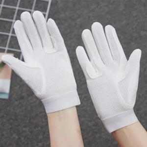 가볍고 통기성 좋은 미끄럼 방지 풀핑거 승마 장갑 (남녀공용) 승마 스포츠 자전거 장갑