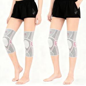 전문 무릎 보호대 압박 무릎 슬리브 미끄럼 방지 실리콘 무릎 보호대 무릎 통증 반월판 파열용