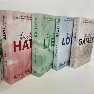 4권/세트 아나 황의 트위스트 시리즈 책 사랑/게임/증오/거짓말 단행본 영어 소설책