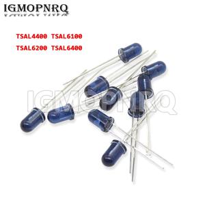10PCS 940NM 2PIN IR 3mm 5mm IR 송신기 TSAL4400 TSAL6100 TSAL6200 TSAL6400 4400 6100 6200 6400 다이오드 송신기 new