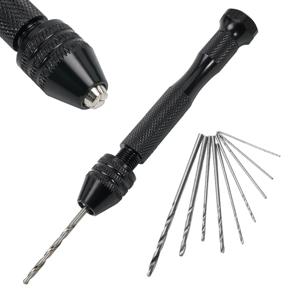 소형 핸드 드릴 세트, 목공 드릴링 도구, 모델 취미 DIY 쥬얼리 공예, 수동 드릴 비트, 0.3-3.2mm