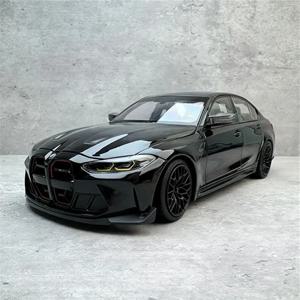 1:24 BMW M3 G80 쿠페 합금 스포츠카 모델 다이캐스트 금속 레이싱카 차량 모델 고급 시뮬레이션 사운드 및 라이트 어린이 선물