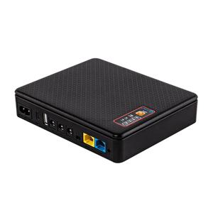 DC UPS 미니 무정전 전원 공급 장치 18650 배터리 백업 16000mAh 18W 5V 9V 12V 220V 타입 C 홈 라우터 모뎀 와이파이 스위치