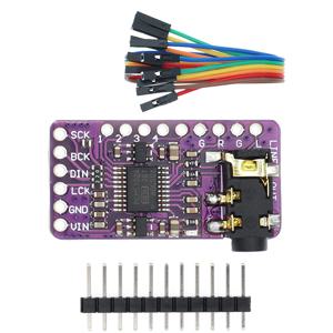PCM5102A 인터페이스 I2S DAC 디코더 GY-PCM5102 Raspberry Pi PHAT 형식 보드 용 I2S 플레이어 모듈 디지털 PCM5102 오디오 보드