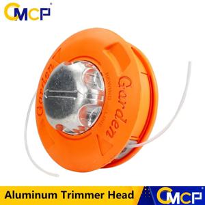 CMCP M10 알루미늄 나일론 브러시 예초기 범프 스풀 잔디 트리머 2줄 커터 헤드 실 라인 스트링 톱 가솔린 예초기