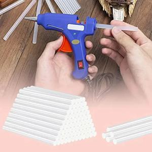 20Pcs 7mm 반투명 핫멜트 접착제 스틱 글루건 DIY 홈 산업 수리용 강력한 점도 접착제