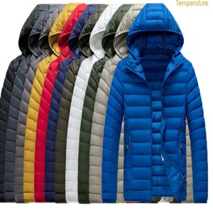 8XL 남성용 가을/겨울용 방수 다운 재킷, 재킷, 오버코트, 망사 소재, 후드형 캐주얼 의류, 아웃도어 의류, 모자, 남성용