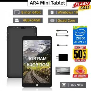 64비트 8인치 윈도우 10 태블릿 4GB/8GB RAM 64GB/128GB ROM 1280x800 IPS 쿼드 코어 듀얼 카메라 WIFI 블루투스-4.0 무료 OTG 케이블