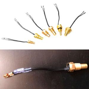 수온 센서 온도 송신기 헤드 플러그, 자동차 트럭 게이지 전기 계량기 NPT 3/8 1/8, 12V, 24V, 50K, 10mm, 14mm, 16mm