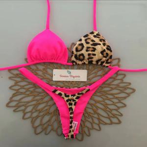마이크로 비키니 2026 푸쉬업 여성 수영복 섹시 비키니 브라질리언 비키니 세트  thong 비키니 프린트 수영복 여름 비치웨어