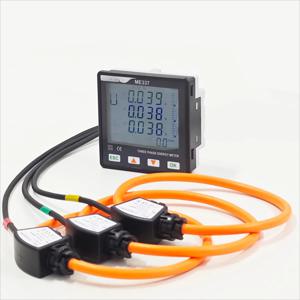 RTU ME337 로고스키 RS485 96x96mm 스마트 전력 품질 전기 계량기 에너지 분석기