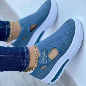 레드 캐주얼 신발, 여성 통기성 패션 브랜드, 여름 여성 샌들 플랫폼, 가황 신발, 여성 신상품 스포츠 신발